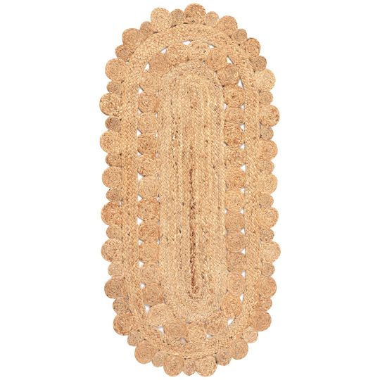 Silk Fashion Χαλί γιούτα 1756 (60cm x 130cm) natural