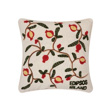 ΜΑΞΙΛΑΡΟΘΗΚΗ (45cm x 45cm) υφαντή ρόδι ΑΙΔΗΨΟΣ