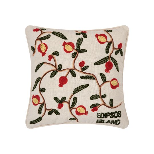 ΜΑΞΙΛΑΡΟΘΗΚΗ (45cm x 45cm) υφαντή ρόδι ΑΙΔΗΨΟΣ