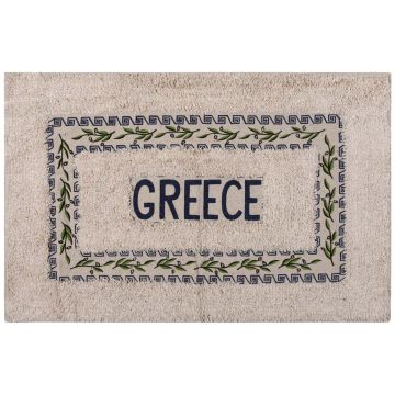 Πατάκι ελιά Greece (50cm x 80cm) μπλέ