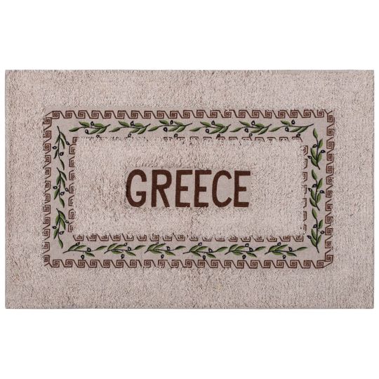 Πατάκι ελιά Greece (50cm x 80cm) καφέ