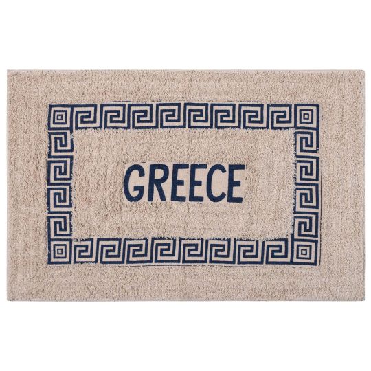Πατάκι μαίανδρος Greece (50cm x 80cm) μπλέ
