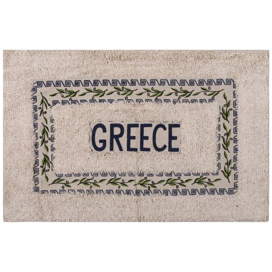 Πατάκι ελιά Greece (40cm x 60cm) μπλέ