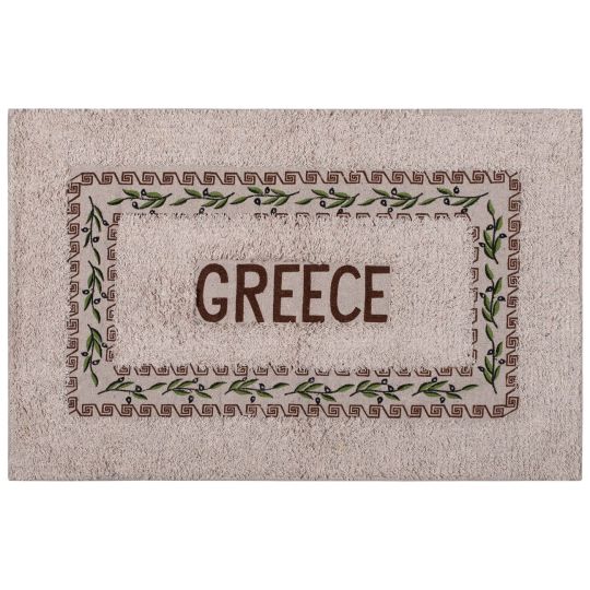 Πατάκι ελιά Greece (40cm x 60cm) καφέ