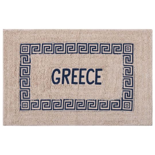 Πατάκι μαίανδρος Greece (40cm x 60cm) μπλέ