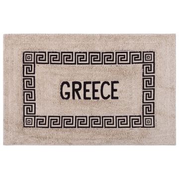 Πατάκι μαίανδρος Greece (40cm x 60cm) καφέ