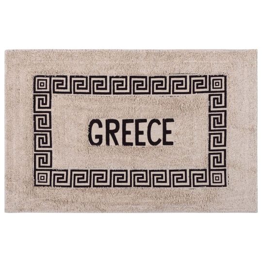 Πατάκι μαίανδρος Greece (40cm x 60cm) καφέ