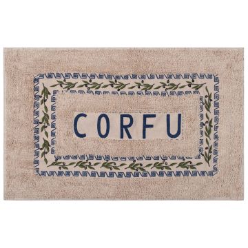 Πατάκι ελιά Κέρκυρα (50cm x 80cm) μπλέ