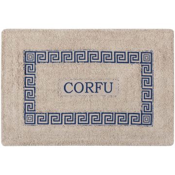 Πατάκι μαίανδρος CORFU (50cm x 80cm) μπλέ