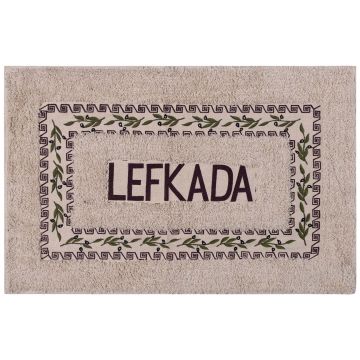 Πατάκι ελιά Λευκάδα (50cm x 80cm) καφέ