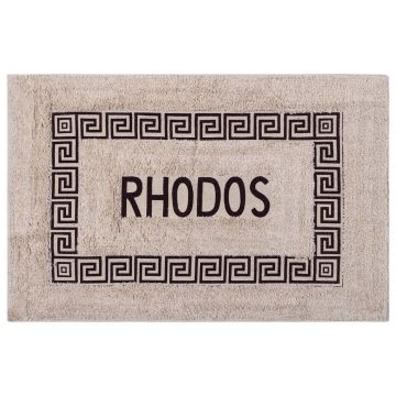 Πατάκι μαίανδρος Ρόδος (50cm x 80cm) καφέ