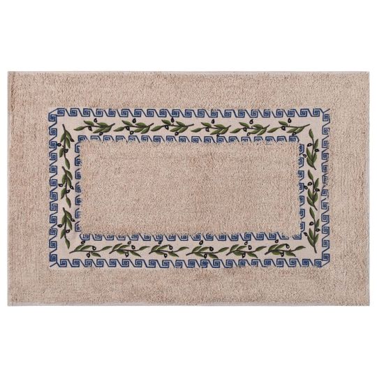 Πατάκι ελιά σκέτο (50cm x 80cm) μπλέ