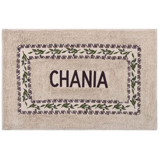 Πατάκι ελιά Χανιά (50cm x 80cm) καφέ