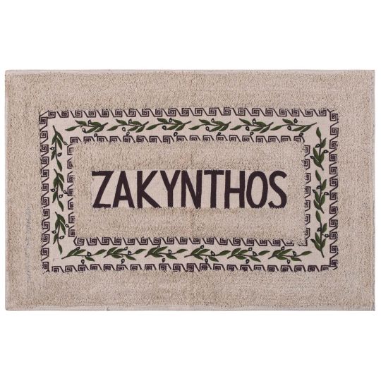 Πατάκι ελιά Ζάκυνθος (50cm x 80cm) καφέ