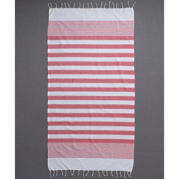 Silk Fashion Pestemal sf1753 (90cm x 180cm) κόκκινο