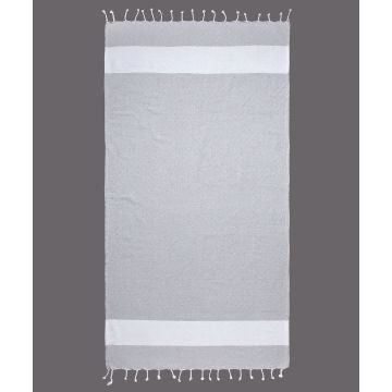 Silk Fashion Pestemal nkp12 (90cm x 180cm) ανοιχτό γκρί