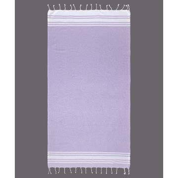 Silk Fashion Pestemal nkp264 (90cm x 180cm) λεβάντα