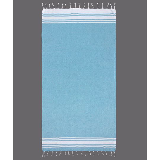 Silk Fashion Pestemal nkp264 (90cm x 180cm) τυρκουάζ