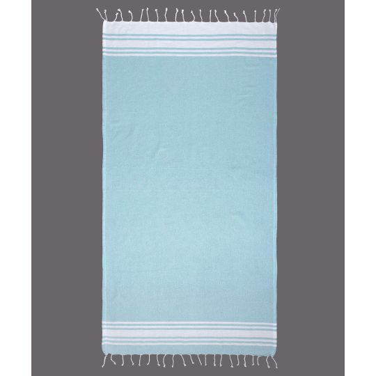 Silk Fashion Pestemal nkp264 (90cm x 180cm) σιέλ