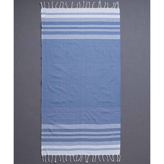 Pestemal sf1754 (90cm x 180cm) μπλέ ρουά