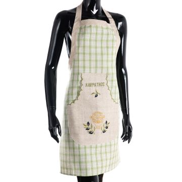 Ολόσωμη ποδιά 1312 (80cm x 55cm) πράσινο KARPATHOS