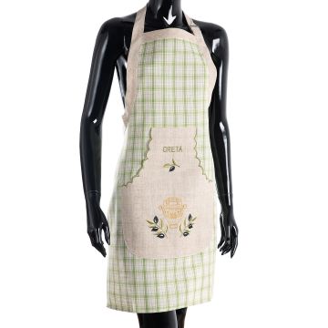 Ολόσωμη ποδιά 1312 (80cm x 55cm) πράσινο CRETA