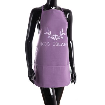 Ολόσωμη ποδιά BG23a (50cm x 70cm) μώβ KOS