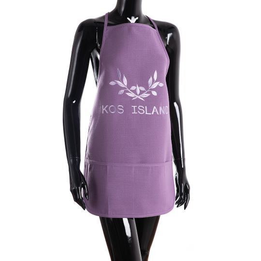 Ολόσωμη ποδιά BG23a (50cm x 70cm) μώβ KOS