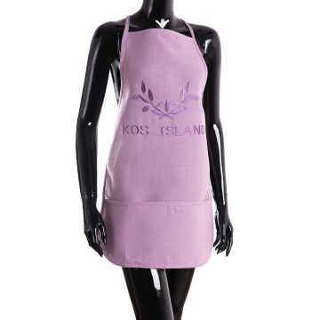 Ολόσωμη ποδιά BG23a (50cm x 70cm) λιλά KOS