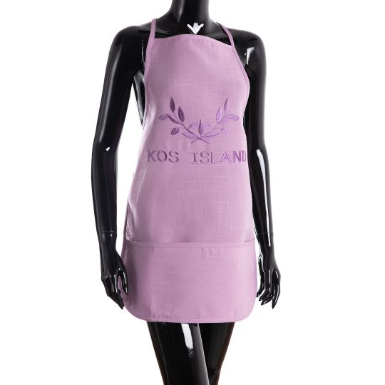 Ολόσωμη ποδιά BG23a (50cm x 70cm) λιλά KOS