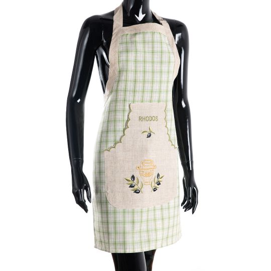 Ολόσωμη ποδιά 1312 (80cm x 55cm) πράσινο RHODOS