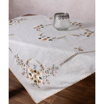 Τραπεζοκαρέ ροκοκό (135cm x 135cm) 3704