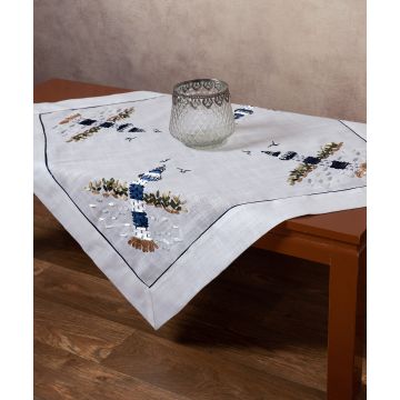 τραπεζοκαρέ ροκοκό (135cm x 135cm) 4752