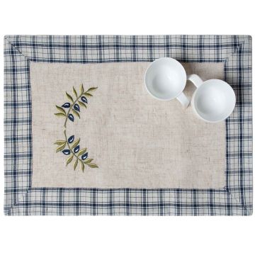 Silk Fashion Σουπλά 1312 (35cm x 50cm) μπλέ