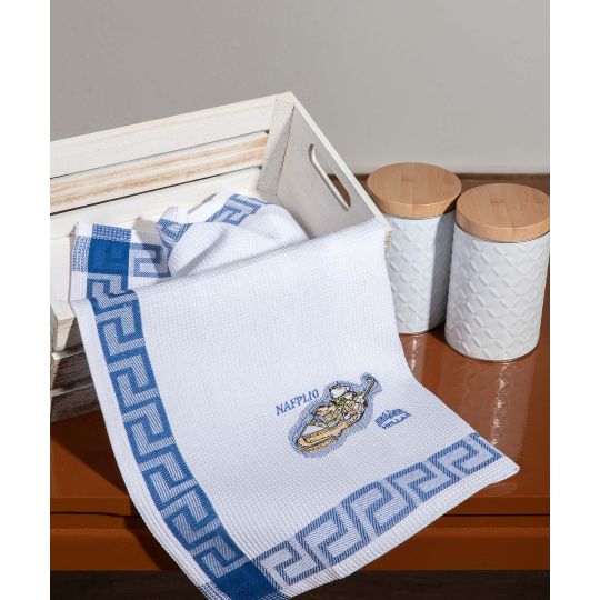 Σετ 12 τεμαχίων ποτηρόπανα (40cm x 60cm) NAFPLIO