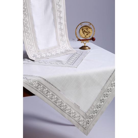 Τραπεζομάντηλο 17056 (135cm x 180cm) γκρί