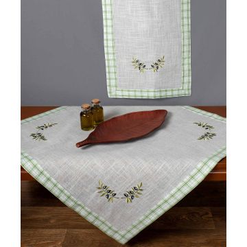 Τραπεζοκαρέ 1312 (135cm x 135cm) πράσινο