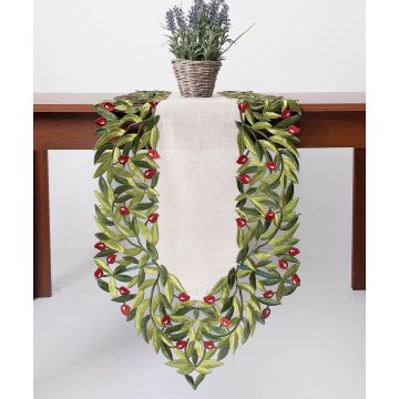 Τραβέρσα 2353 (45cm x 170cm) κόκκινη ελιά