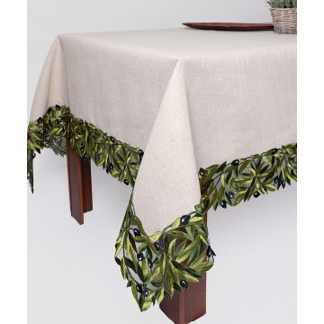 Τραπεζομάντηλο 2353 (140cm x 180cm) μαύρη ελιά