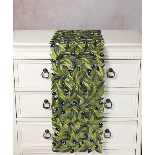 Τραβέρσα 2352 (30cm x 160cm) μαύρη ελιά