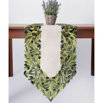 Τραβέρσα 2353 (45cm x 170cm) μαύρη ελιά