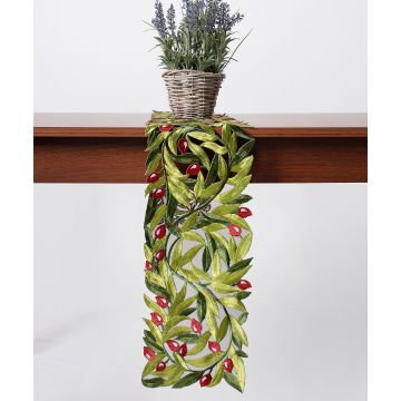 Τραβέρσα 2352 (20cm x 220cm) κόκκινη ελιά