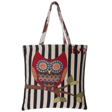 Τσάντα κουκουβάγια (45cm x 45cm) 5 Τσάντα κουκουβάγια (45cm x 45cm) 5