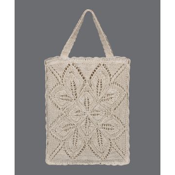 Πλεκτή τσάντα (33cm x 44cm) 1