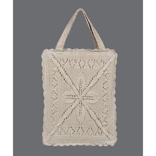 Πλεκτή τσάντα (33cm x 44cm) 2