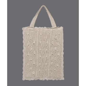 Πλεκτή τσάντα (33cm x 44cm) 3