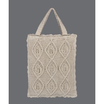 Πλεκτή τσάντα (33cm x 44cm) 4
