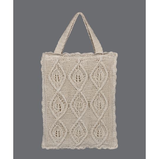 Πλεκτή τσάντα (33cm x 44cm) 4