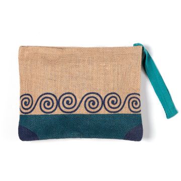 Πορτοφόλι γιούτα (13cm x 20cm) 1