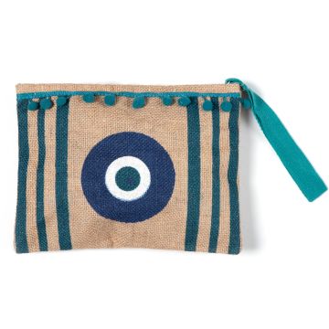 Πορτοφόλι γιούτα (19cm x 25cm) 3